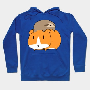 Little Sloth and Guinea Pig Hoodie